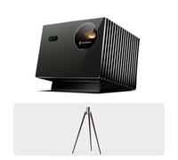Valerion VisionMaster Pro2 Triple Laser Projector 4k+ Walnut Tripod Stand for VisionMaster and StreamMater Laser Projectors