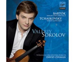 Valeriy Sokolov - Tchaikovsky-Bartok Violin Concertos - CD - P3z