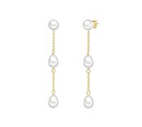 Valero Pearls Female 925/- Sterling Silver Fresh Water Cultured Pearls approx. 6,0-7,0 mm Drop earring
