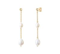 Valero Pearls Female Stainless steel Fresh Water Cultured Pearl(s) approx. 5,5/8,2 mm