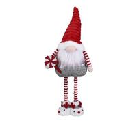 Valery Madelyn Large Christmas Gonk Decorations, Red and White Standing Gnome Gifts for Women Kids, Xmas Pull Up Gonk with Stretchable Leg, 50-64cm