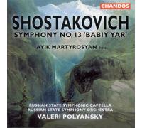 Valery Polyansky - Symphony 13 / Babiy Yar Op 113 [New CD]