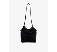 Valesque Womens Valesque Cami Small Crushed Velvet Shoulder Bag Black