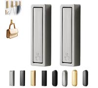Valet Hooks for Wall Fold Down, Foldable Flip Down Coat Hooks Wall Mount, Modern Minimalist Style Heavy Duty Gold Floating Hangar Hideaway Hooks (2PCS-Silver-A)