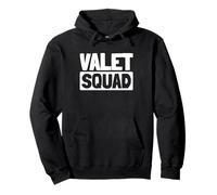 Valet Parking Squad Car - Service Valet Attendant Pullover Hoodie