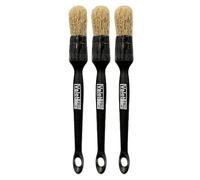 Valet PRO Car Detailing/Wheel Cleaning Brushes X3