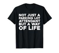 Valet Service - Vehicle Supervision Parking Lot Attendant T-Shirt