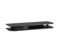 Valet Wall Shelf Black Oak