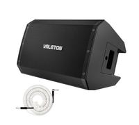 VALETON 10 Inch Active PA Speaker 2-way FRFR 1300-Watt Active Speaker for Guitar, Bass, Multi FX and Amp Modelers with Coiled Guitar Cable