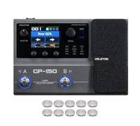 Valeton GP-150 Multi-Effects Guitar Processor with HD Modeling, 200+ Effects, Built-In Battery, IR & NAM Support, Expression Pedal, USB Audio Interface