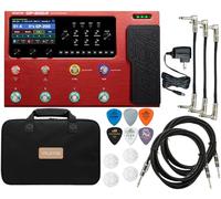 VALETON GP-200R Multi-Effects Processor Pedal Expression, FX Loop, MIDI, Electric, Bass, Accoustic Guitar Amp Modeling, IR Cab Simulation, Stereo, USB Interface with Tonebird Bag, Cable, Picks Bundle