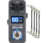 Valeton GP-5 Compact Multi-Effects Processor Pedal - SnapTone Plus IR Loader, 100+ Effects, Bluetooth, USB Audio Interface Built-In Chromatic Tuner