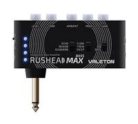 Valeton Rushead Max Bass Headphone Amplifier Multi Effects USB Chargable Portable Pocket Carry-On Bedroom Plug-In Mini Practice Amp