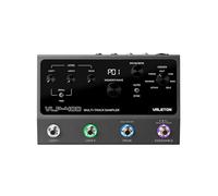 Valeton VLP-400 - Dual Track Looper Pedal with Drum Machine - Stereo Loop Station with Real-Time Effects, USB, MIDI & 99 Memory Locations for Guitar, Bass & Vocals