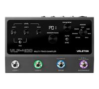 Valeton VLP-400 Multitrack Sampler with 4 Foot Switches, Two Loops with Full Functions, Drum Machine