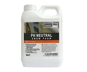 ValetPro pH Neutral Snow Foam 5 Litre, Non Harmful, Non Corrosive, pH Neutral, Car Wash, Easily Moves Insects and Road Dirt, Made in England, Dilute with Water