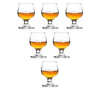 Valeways Shot Glasses, 5oz Glass Set of 6/Clear Glasses/Cute Glasses/Perfect for Tasting Brandy/Glass Snifters, 6 Count (Pack of 1)