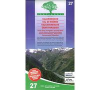 Valgrisenche - Val di Rhêmes - Valsavaranche - Gran Paradiso: 27 (wandelkaart)