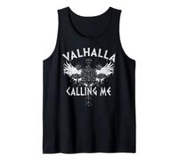 Valhalla Calling Me Viking Vegvisir Vikings Tank Top
