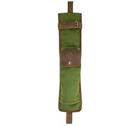 Valhalla Gear, Bushcraft Axe Carrier, Lumberjack Outdoor Essential, Camping Accessories, Water Resistant Canvas and Full Grain Leather, Handmade, Olive