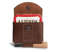 Valhalla Gear, Leather Survival Kit Belt Pouch, Small Waist Pack, Camping Side Pouches for Men & Women, Tactical Carry Pocket, Utility Bag, EDC Mini Tool Organizer, Hip Bags, Multitool Case