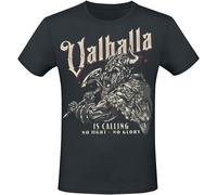 Valhalla is calling - No Fight No Glory - Nordic Warrior Valhalla is calling - No Fight No Glory T-Shirt black S