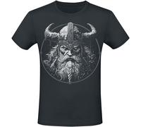 Valhalla is calling - No Fight No Glory - Nordic Warrior Viking King T-Shirt black M