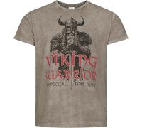 Valhalla is calling - No Fight No Glory - Nordic Warrior Viking Warrior T-Shirt grey