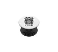 Valhalla Is Calling Viking Serpent Rune Compass Ravens PopSockets Adhesive PopGrip