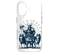 Valhalla Odin Rune Circle Nordic Viking Warrior Wolfs Case for iPhone 17