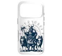Valhalla Odin Rune Circle Nordic Viking Warrior Wolfs Case for iPhone 17 Pro