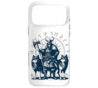 Valhalla Odin Rune Circle Nordic Viking Warrior Wolfs Case for iPhone 17 Pro Max