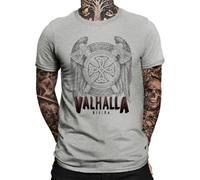Valhalla Rising Axe - Viking | Nordmann | Runes | Odin | Thor | Valhalla | Vikings Men's T-Shirt, gray, XL