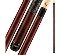 Valhalla VA120 Viking 2 Piece Pool Cue Stick, Mahogany Stain, Irish Linen Wrap, 20.5oz
