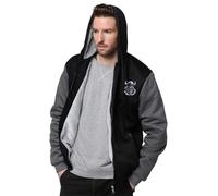 Valhalla-Viking Norse Mythology God Men's Winter Hoodie Warm Thick Zippered Up Sweatshirt Funny Graphic Coats