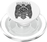 Valhalla Viking Warrior Raven Axe Hammer Norse Mythology PopSockets PopGrip for MagSafe