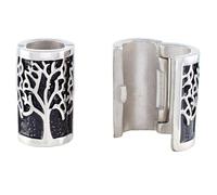 VALHALLA Vikings Beard Beads Hair Accessory Tree of Life, 1 x Pearl, Stainless Steel, Nickel Free, 8mm x 12mm x 20mm, Open-Close, For Bearded Individuals, Ages 12 and Up, Female, 1 Count (Pack of 1)