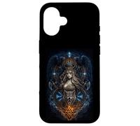 Valhalla Wolf Wolves Freya Runes Hugin & Munin Viking Case for iPhone 16