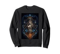Valhalla Wolf Wolves Freya Runes Hugin & Munin Viking Sweatshirt