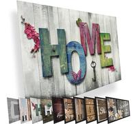 Valia Home doormat in unique designs | Dirt-trapping mat is suitable for indoor & outdoor use | Doormat safely absorbs dirt & water | Easy to clean & non-slip (40x60cm)