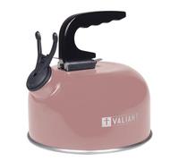Valiant 1L Portable Camping Whistling Kettle - Pink