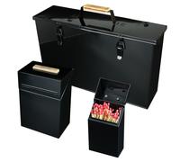 Valiant Ash and Pellet Storage Carrier Case, Firelighter Organiser and Match Tidy - Valiant Ash and Pellet Storage Carry Case, Firelighter Box and Match Tidy