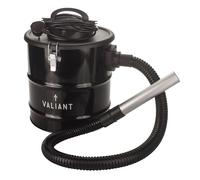 Valiant Ash Vacuum for Fireplaces - 20 Litre Capacity for Stoves, Open Fires, Chimeneas, Fire Pits, BBQs & Pizza Ovens in Black Valiant Black