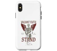 Valiant Faith Christian Edgy Y2K 90s Urban Streetwear Grunge Case for iPhone X/XS