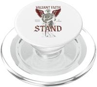 Valiant Faith Christian Edgy Y2K 90s Urban Streetwear Grunge PopSockets PopGrip for MagSafe