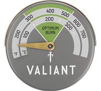 Valiant FIR116 Magnetic Stove Thermometer, Aluminum, Green, 63mm