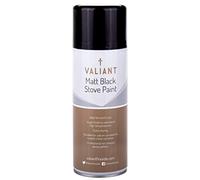 Valiant FIR170 Matt Black Stove and BBQ Spray Paint - 400ml