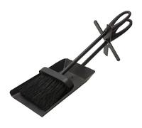 Valiant Fireside Ash Brush and Shovel Hearth Tidy Companion Set