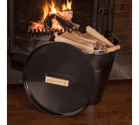 Valiant Fireside Kindling, Log, Coal & Fuel Storage Skuttle Bucket (FIR243)