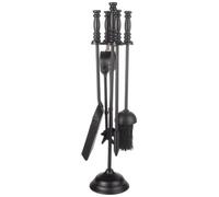 Valiant 5-Piece Fireside Tools Companion Set, Black